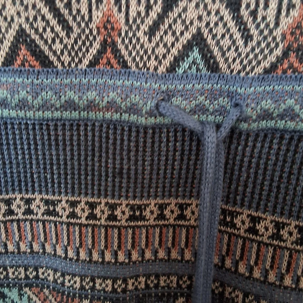 Peruvian Connection Moroccan Tile Jacquard Patterned Midi Dress wi - Picture 7 of 8